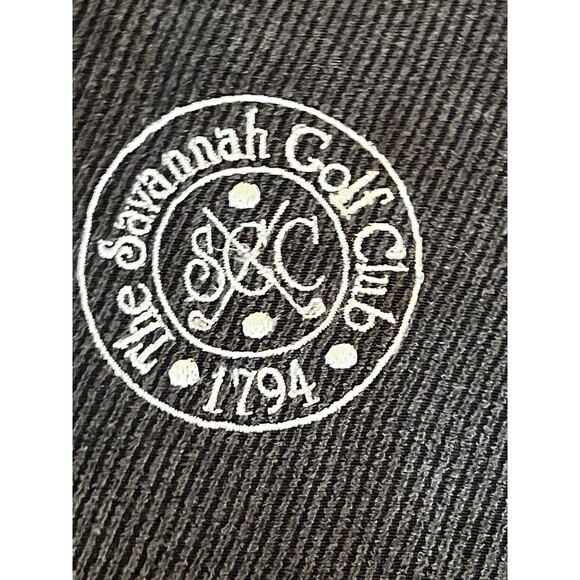 Zero Restriction Vest Men XL Black Button Up Golf Outerwear Savannah Golf Club - Picture 2 of 10